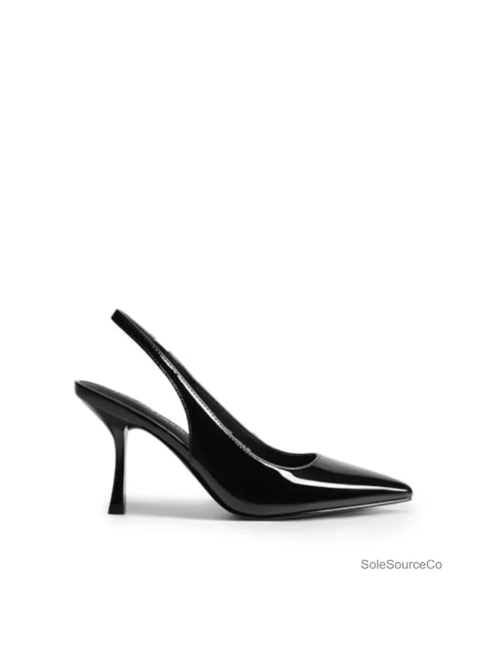 Slingback Stiletto Heels Pointed Toe Dress Pumps Women's